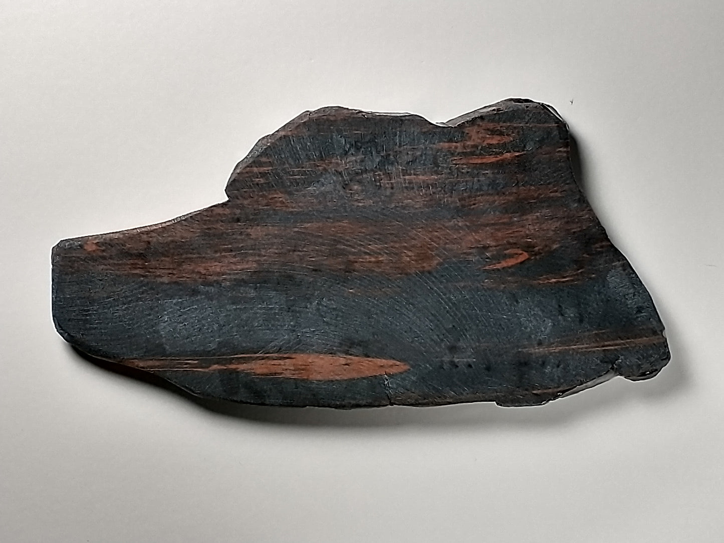 Obsidian Mahogany Slab Crystal, Polished Side, 5 inch