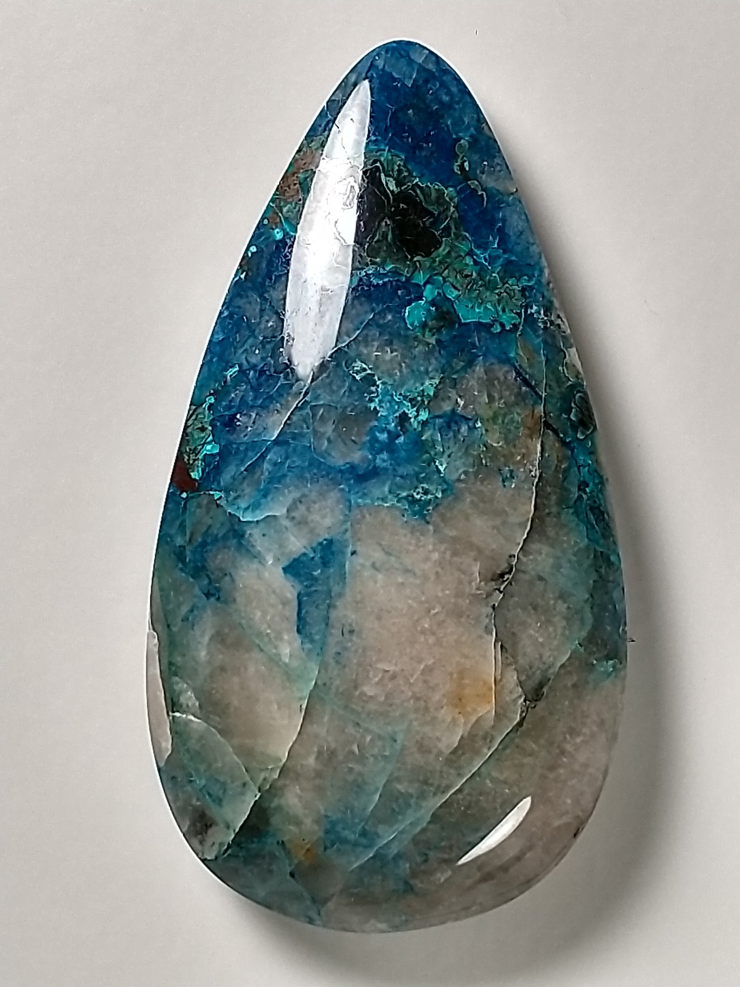 Shattuckite-Chrysocolla Cabochon Medium
