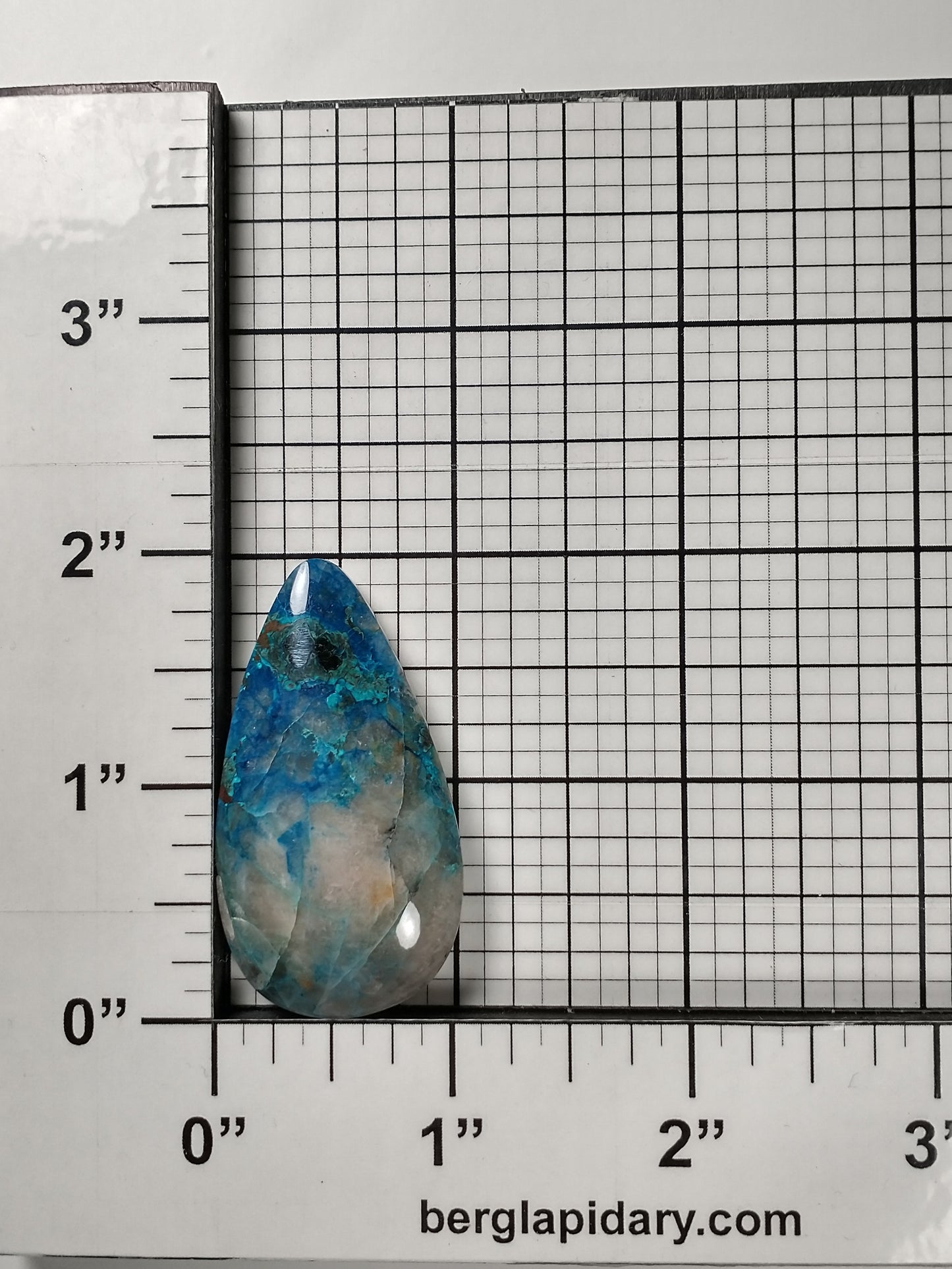 Shattuckite-Chrysocolla Cabochon Medium