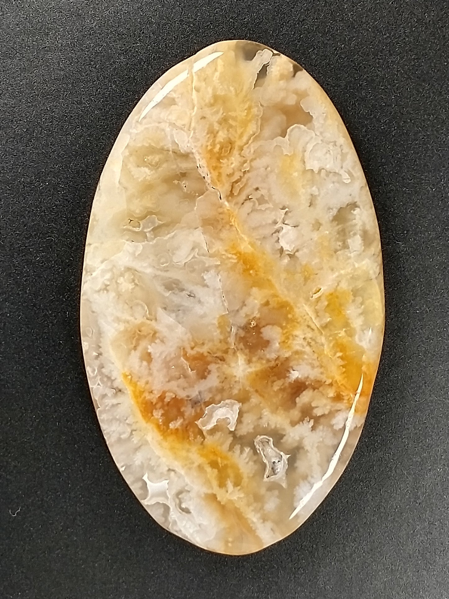 Plume Agate Cabochon Medium