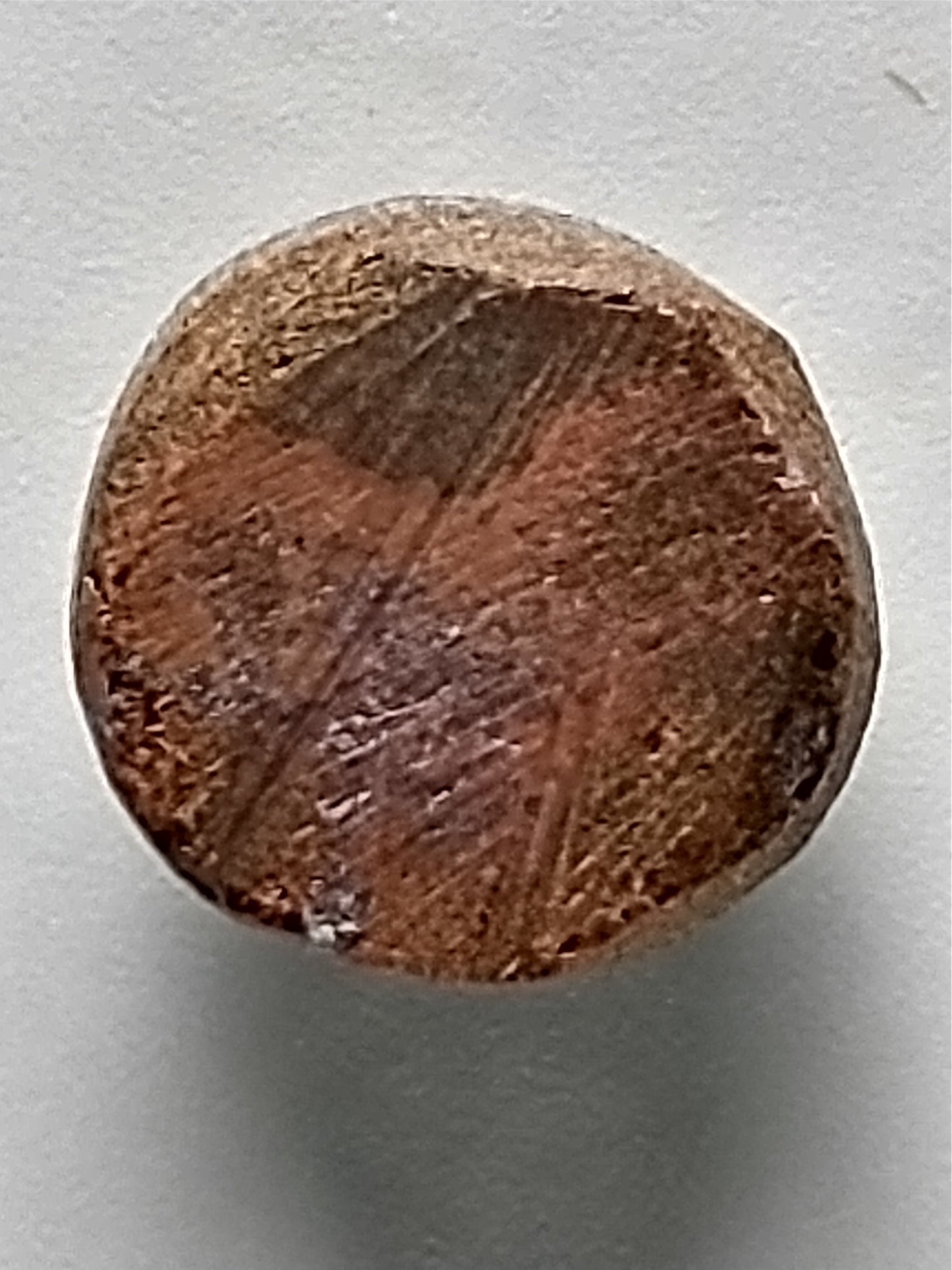 Fire Agate Cabochon, 2 Carat