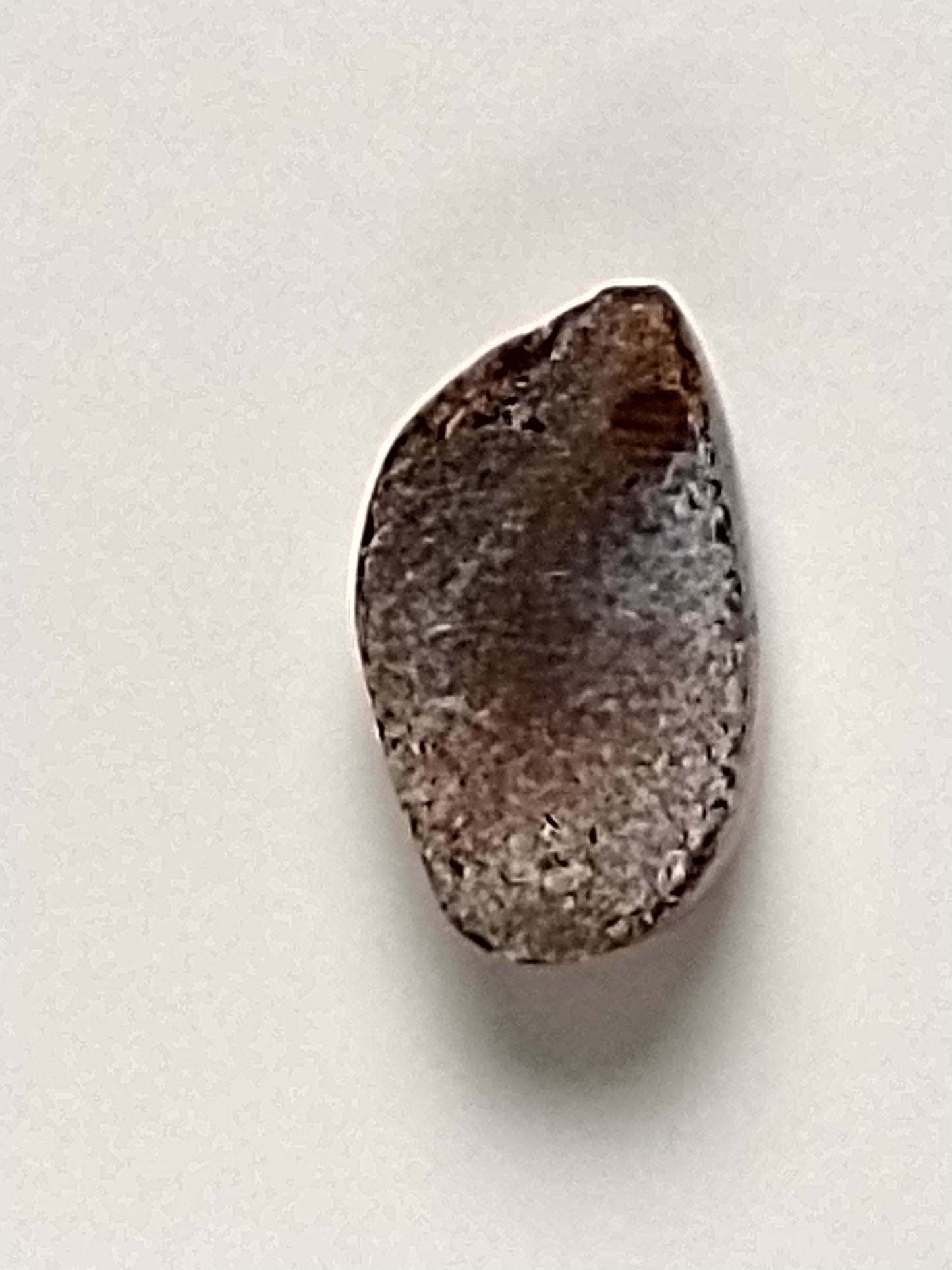 Fire Agate Cabochon, 2.5 Carat