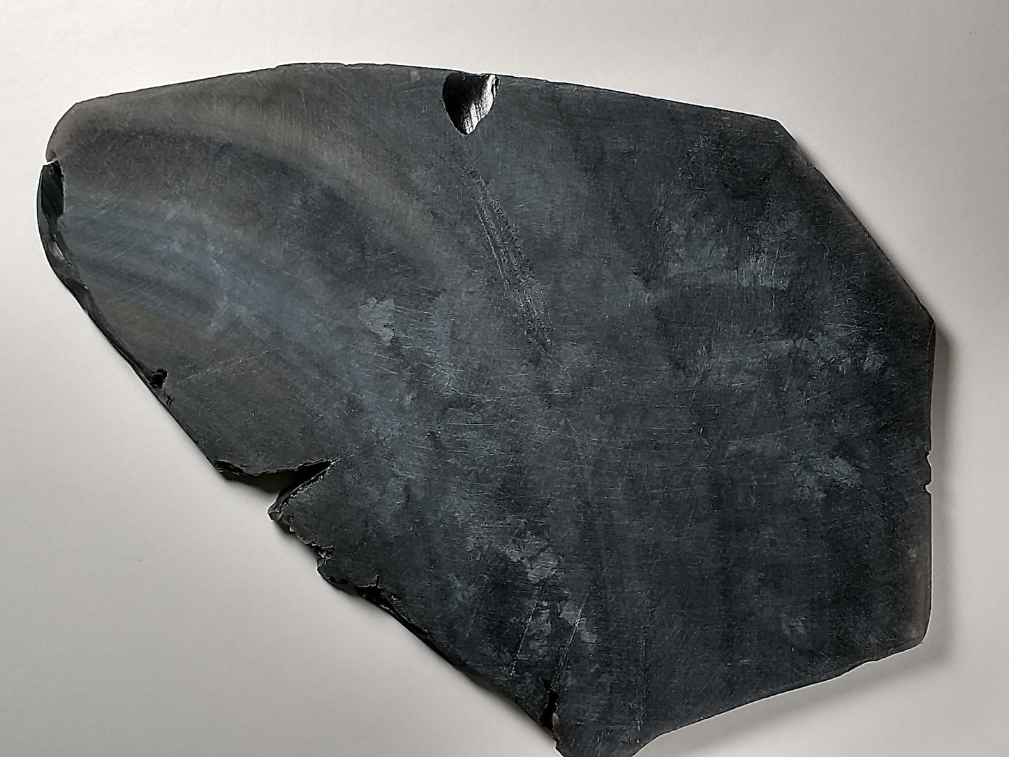 Obsidian Rainbow Slab Crystal, Polished Side, 7 inch