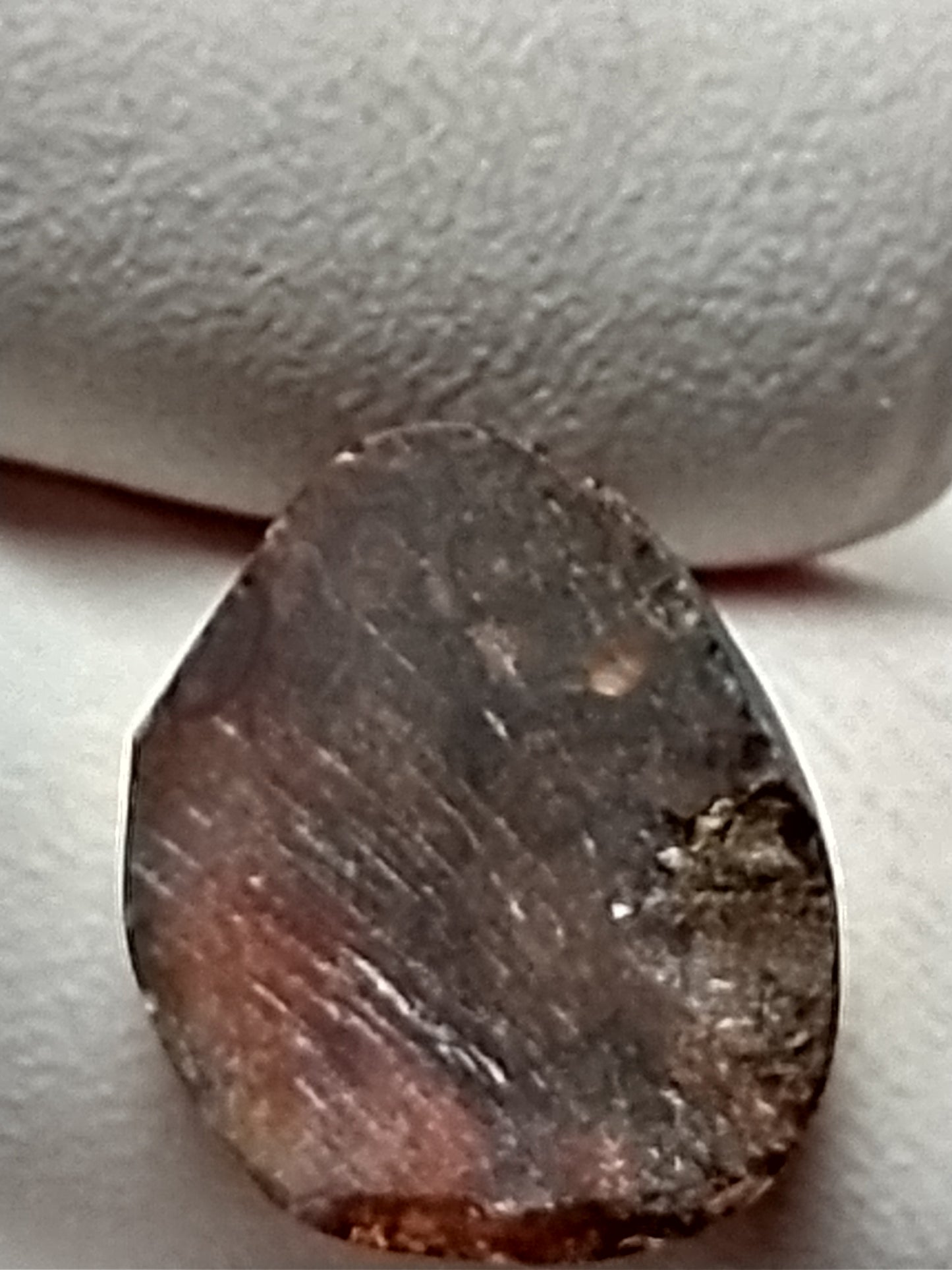 Fire Agate Cabochon, 5 Carat