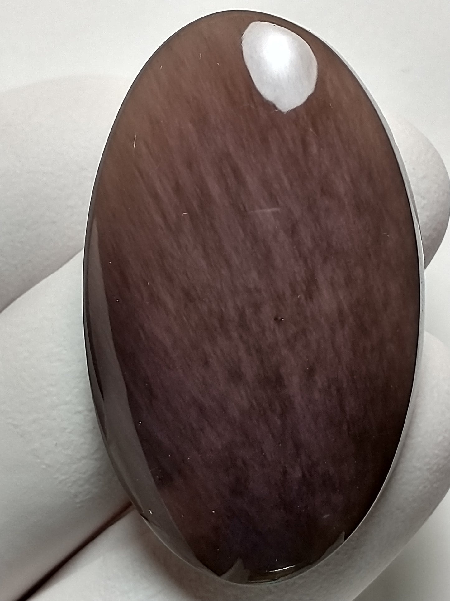 Obsidian Purple Sheen Crystal Cabochon Medium