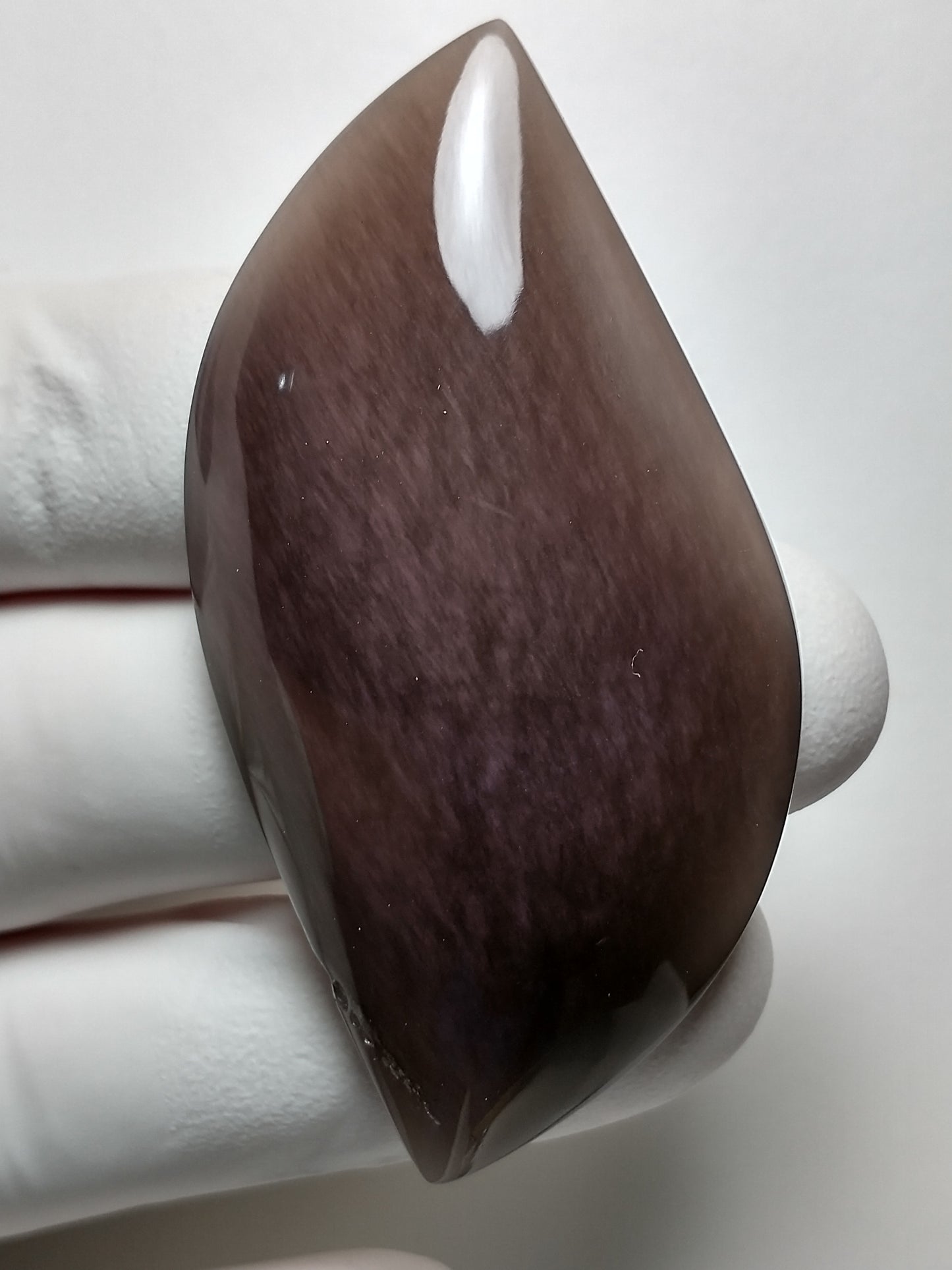 Obsidian Purple Sheen Crystal Cabochon Large