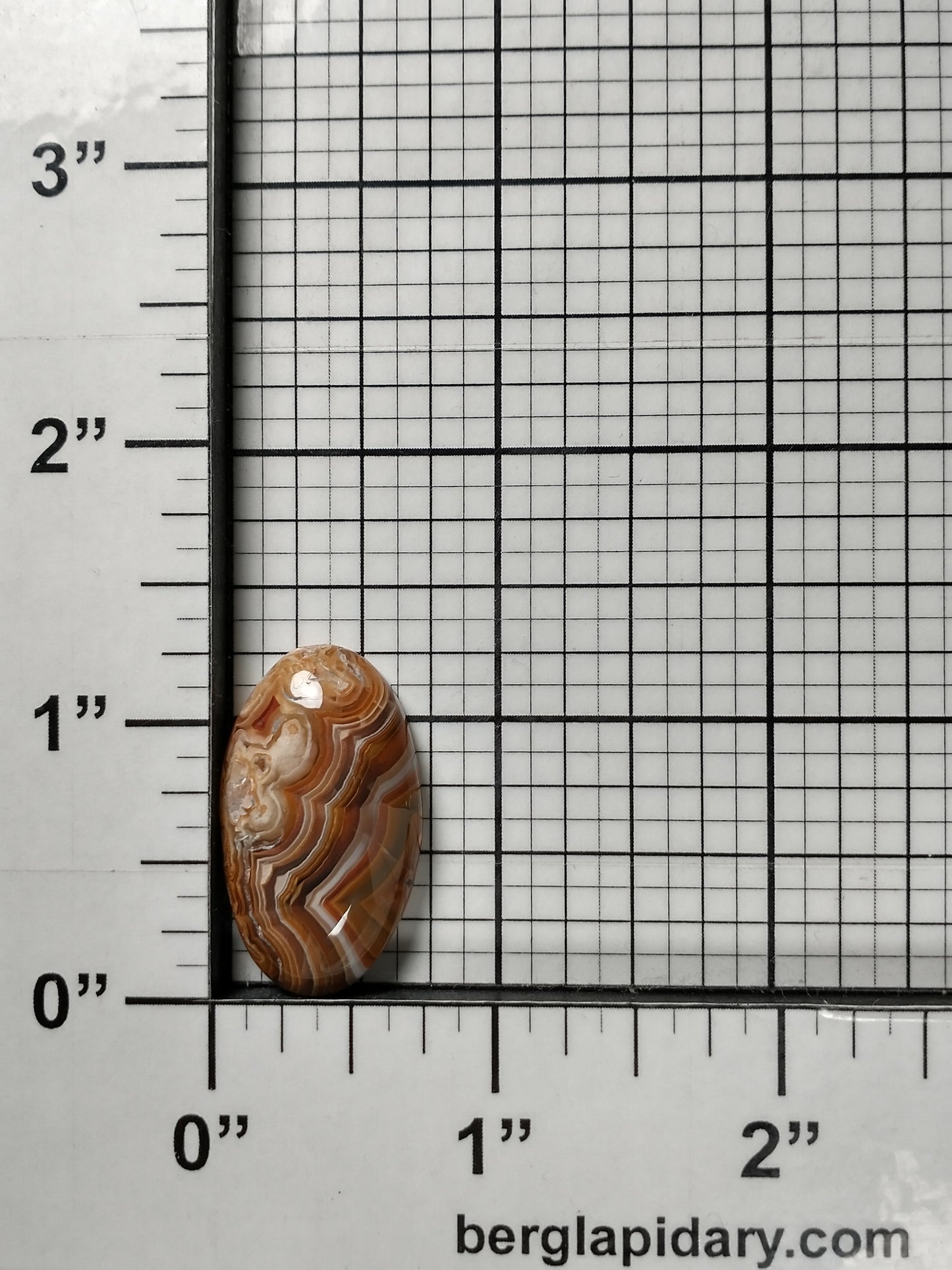 Laguna Lace Agate Cabochon Small