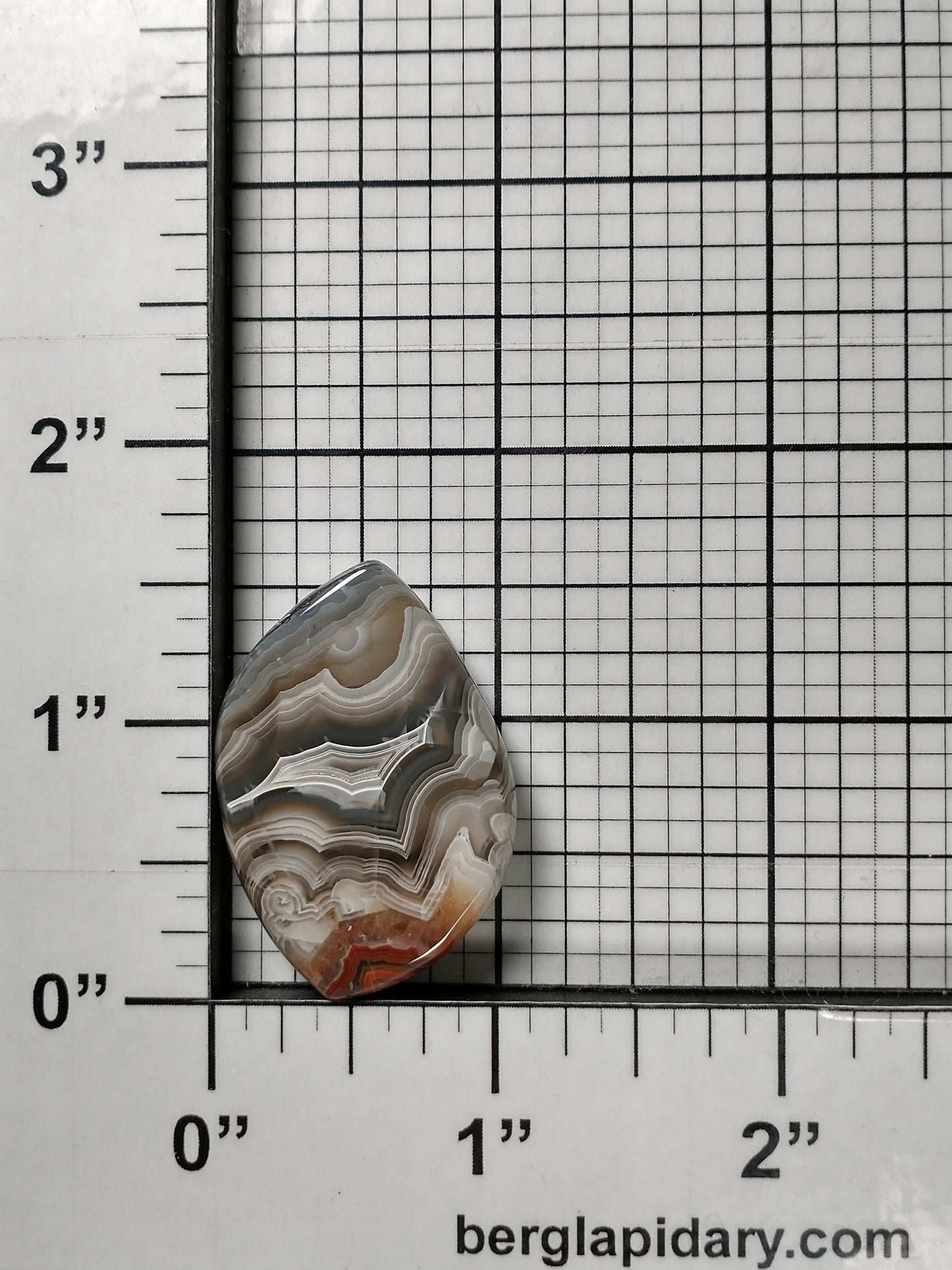 Laguna Lace Agate Cabochon Medium