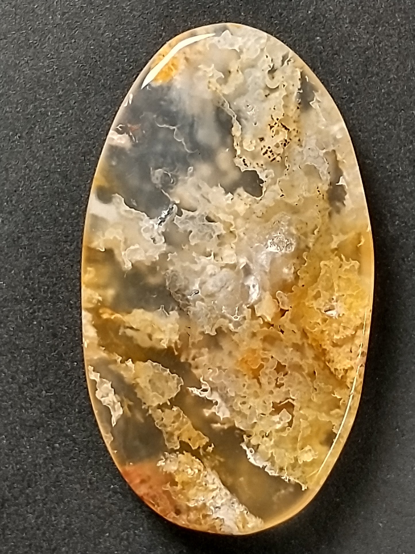 Plume Agate Cabochon Small