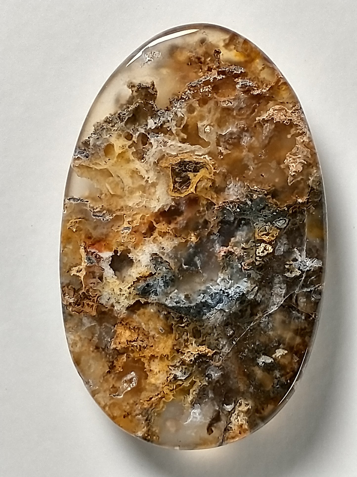 Plume Agate Cabochon Small