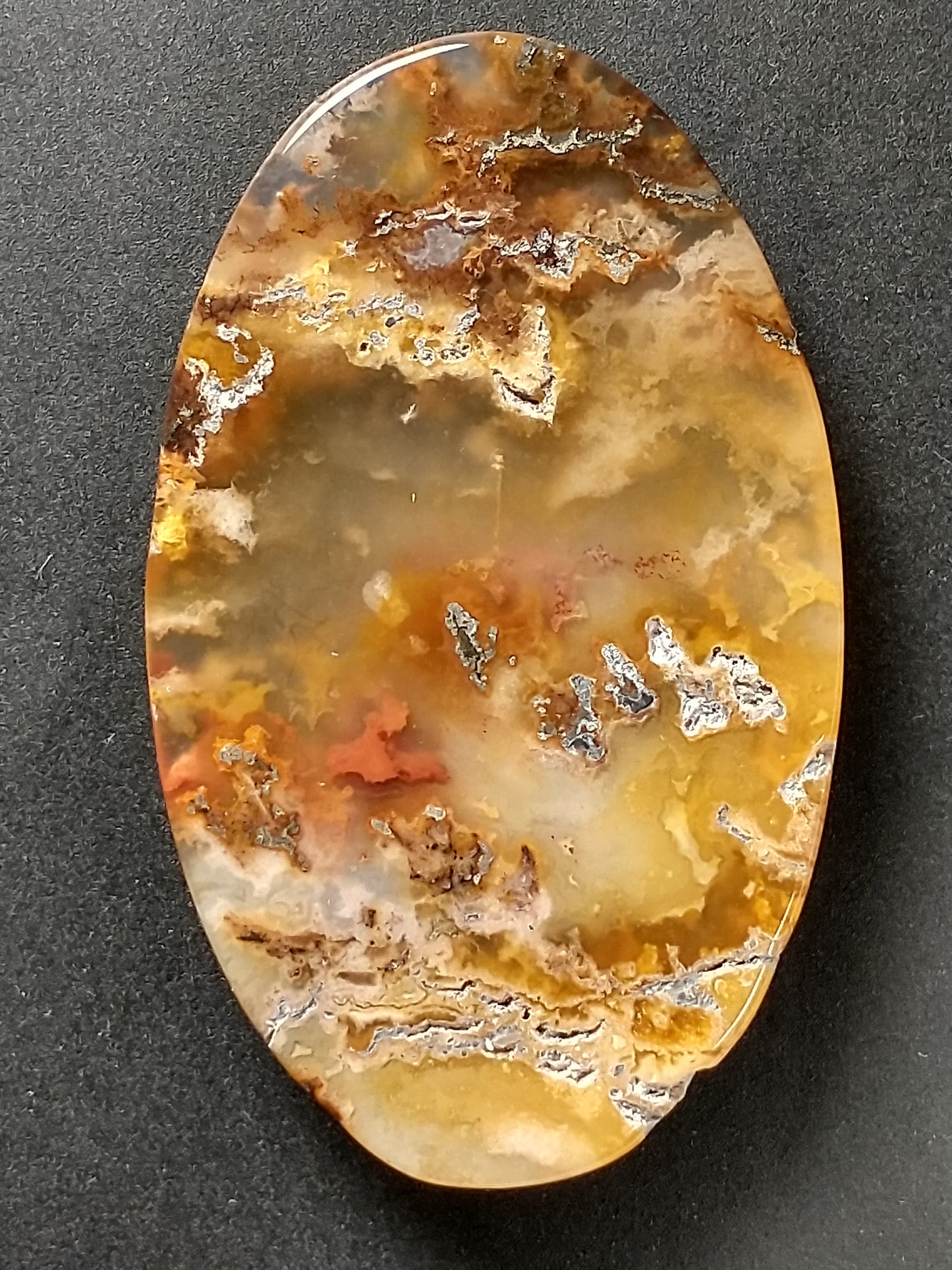 Plume Agate Cabochon Medium