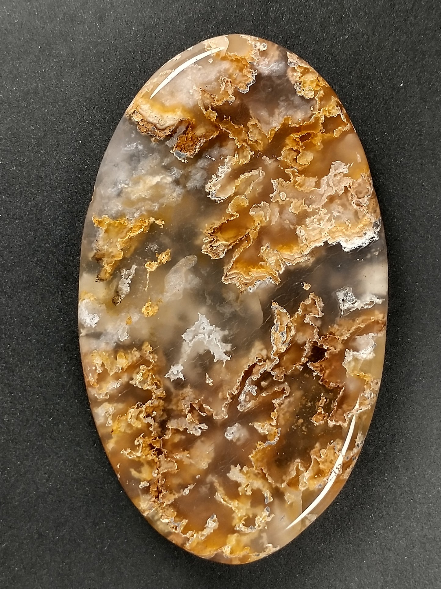 Plume Agate Cabochon Large