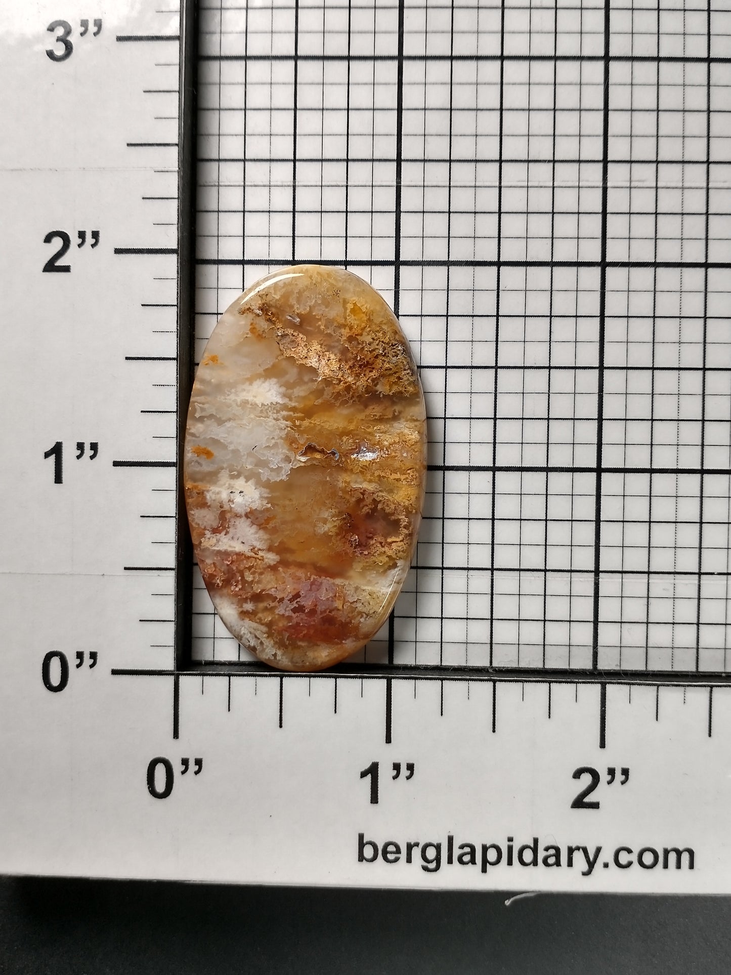 Plume Agate Cabochon Medium