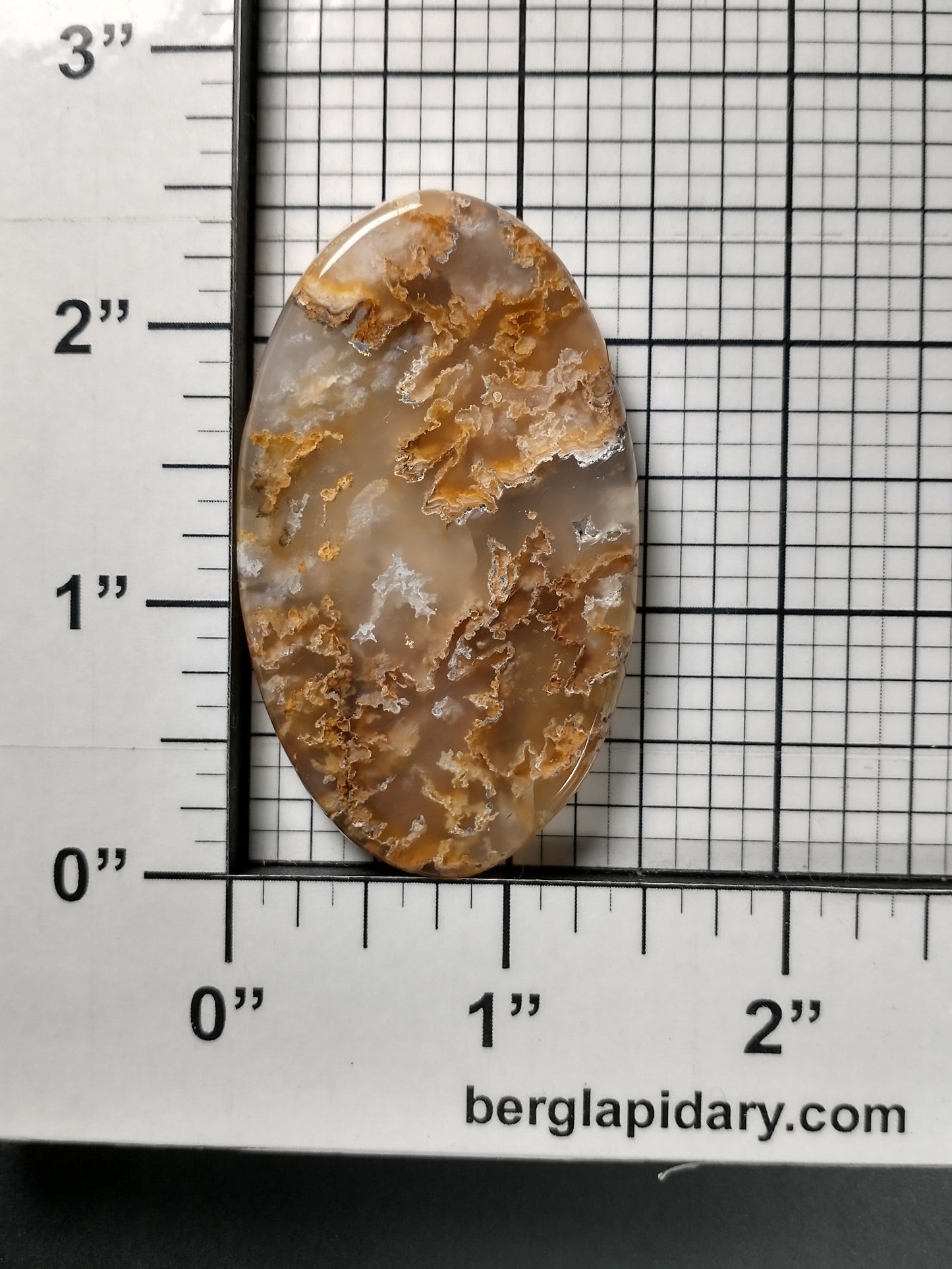 Plume Agate Cabochon Large