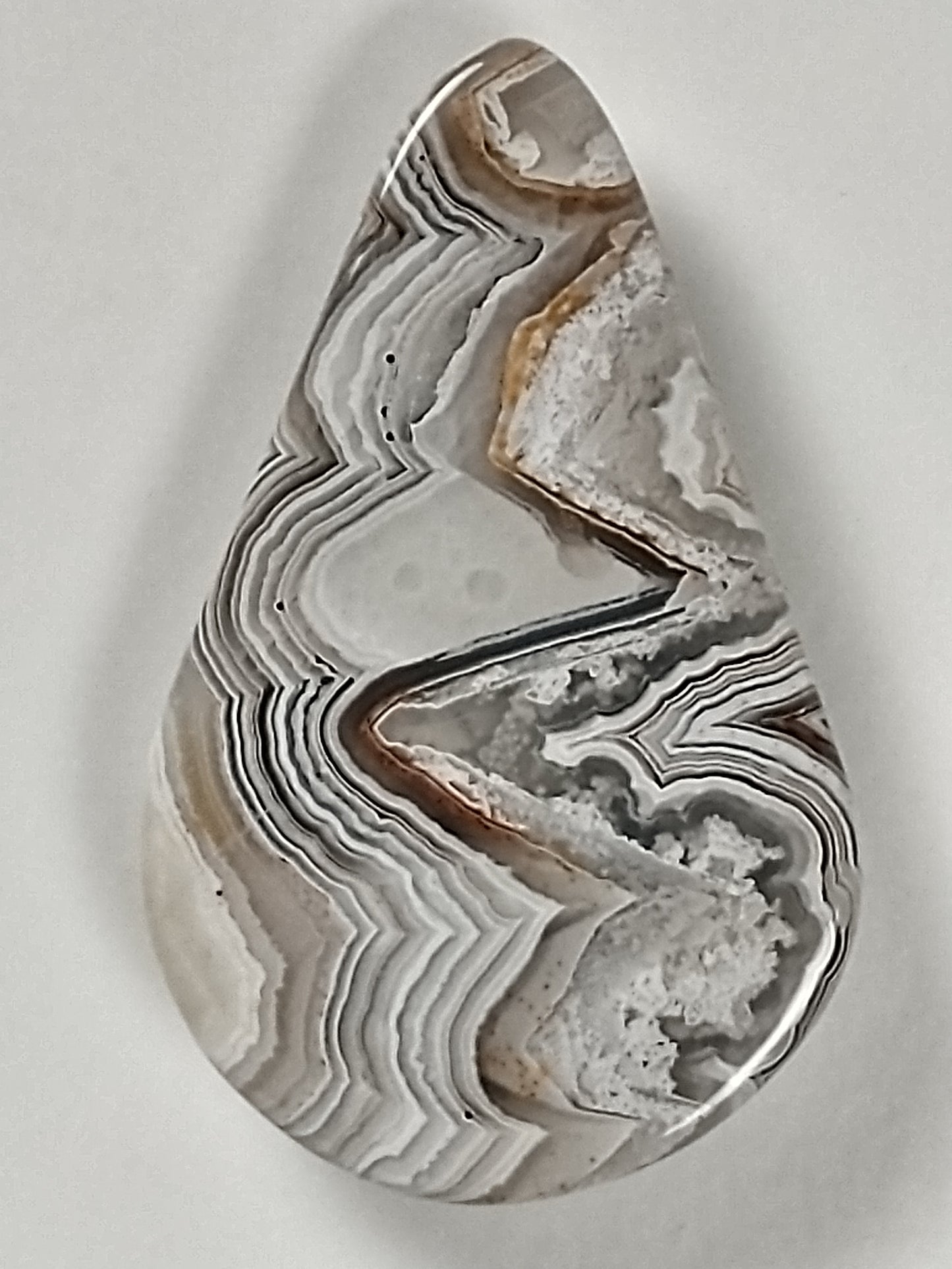 Crazy Lace Agate Cabochon Small