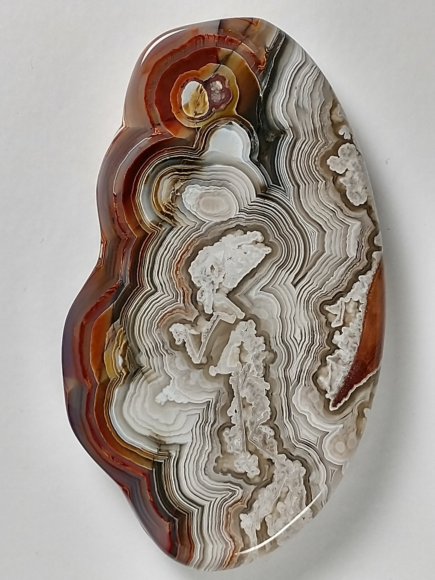 Crazy Lace Agate Cabochon Large