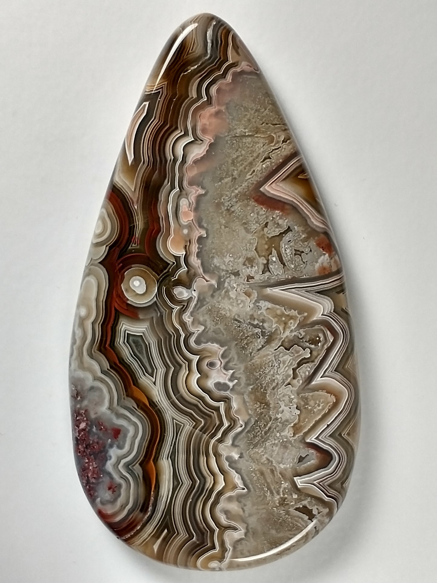 Crazy Lace Agate Cabochon X Large