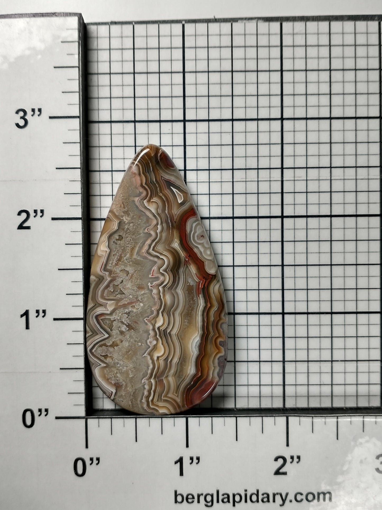 Crazy Lace Agate Cabochon X Large