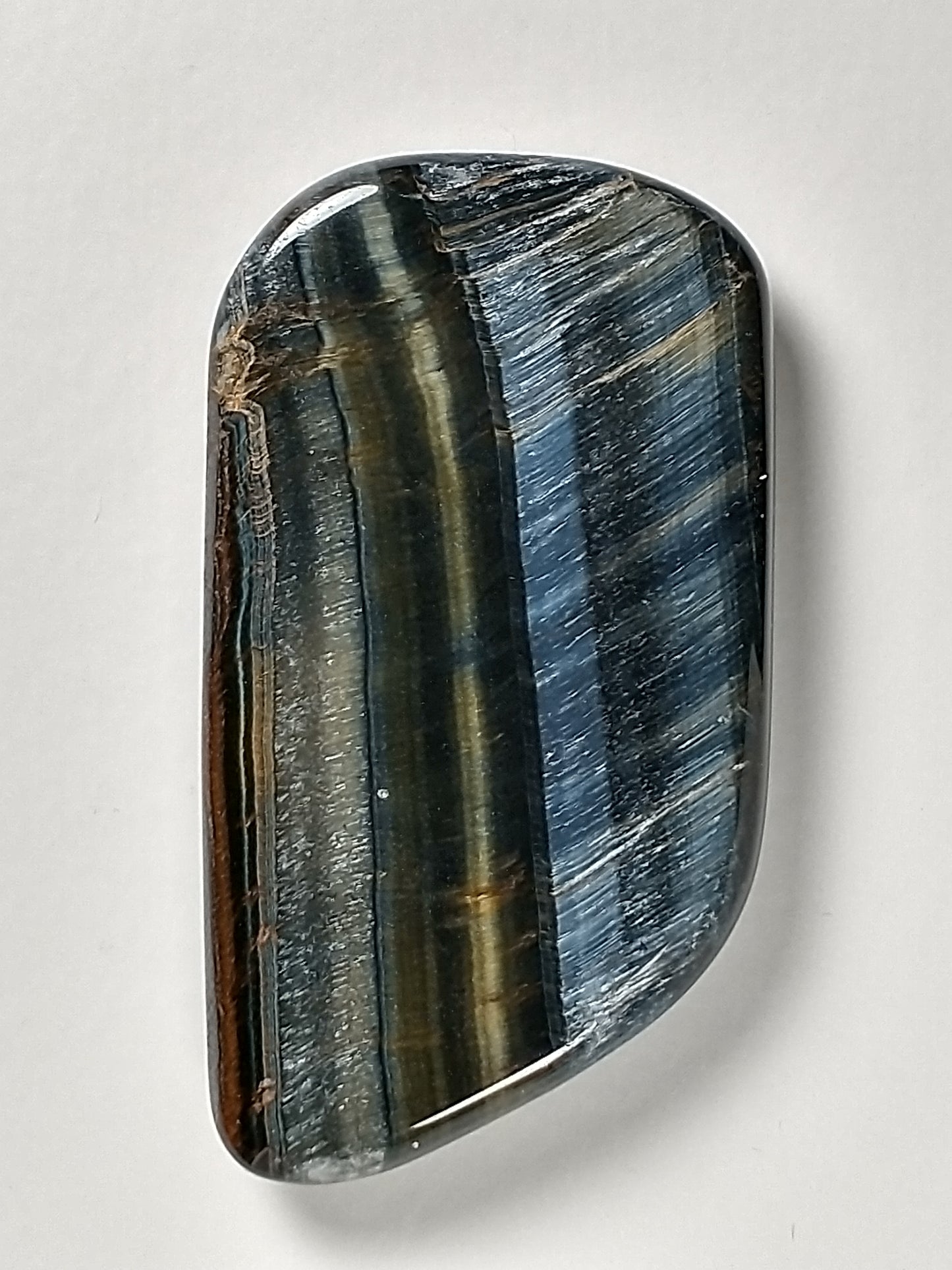 Tiger Eye Blue Cabochon Medium