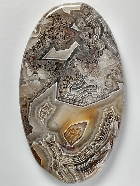 Crazy Lace Agate Cabochon Large
