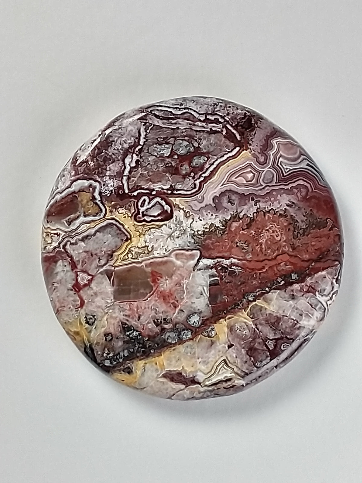 Crazy Lace Agate Cabochon Small