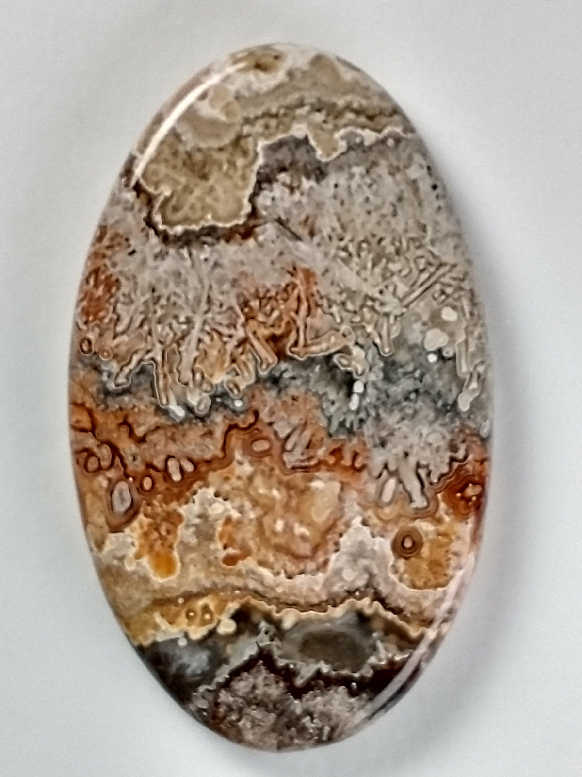 Crazy Lace Agate Cabochon Medium