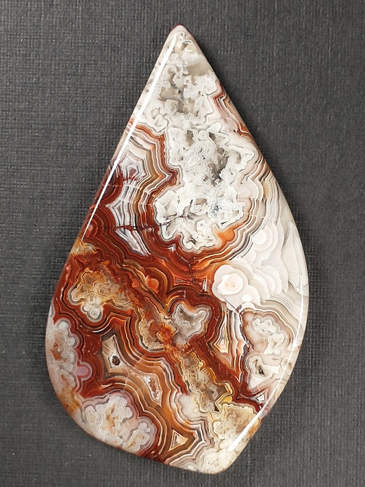 Crazy Lace Agate Cabochon Large