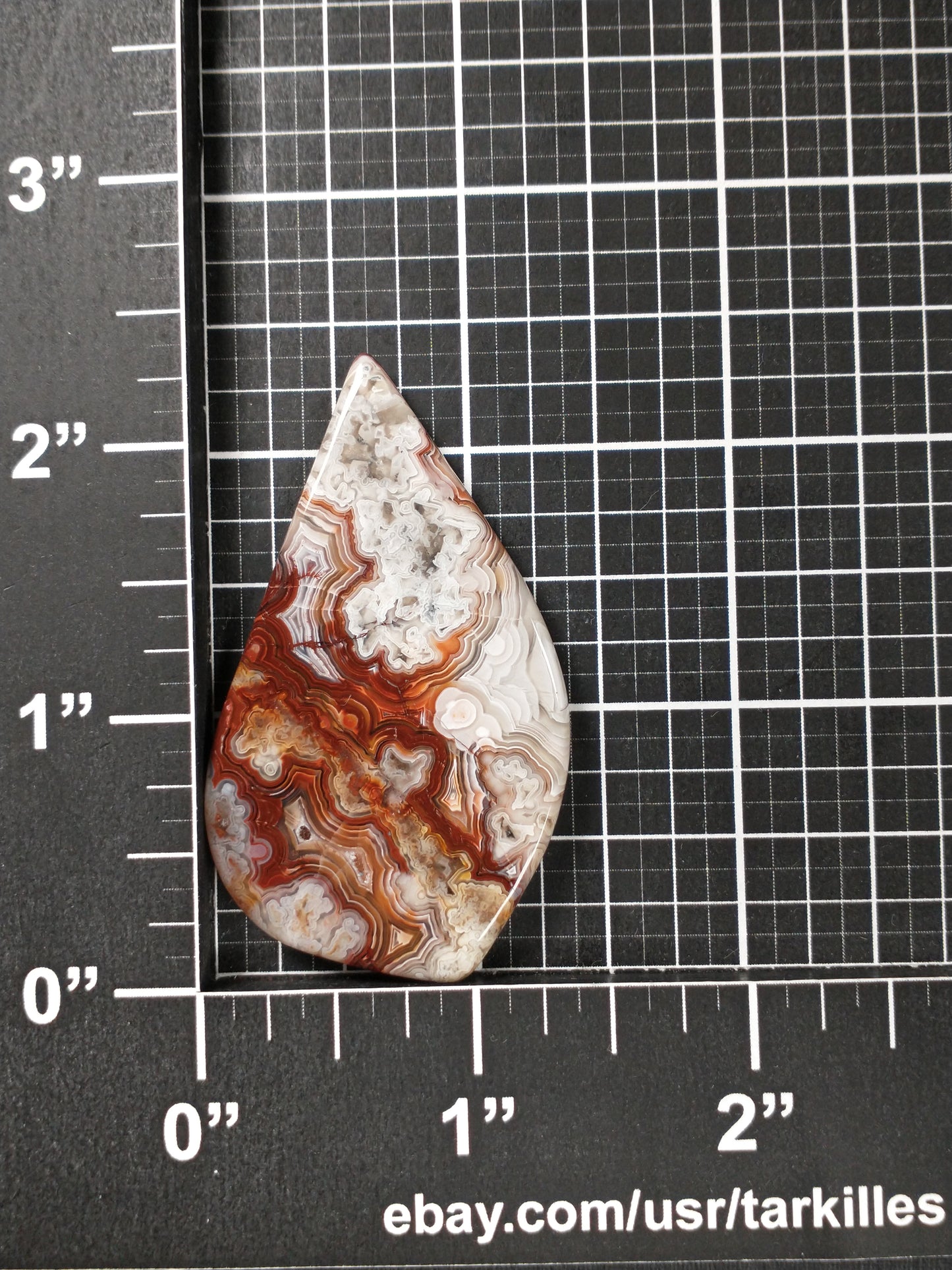 Crazy Lace Agate Cabochon Large