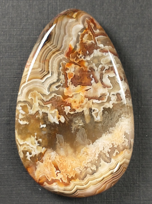 Crazy Lace Agate Cabochon Large