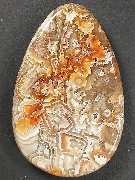 Crazy Lace Agate Cabochon Large