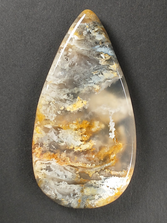 Plume Agate Cabochon Large