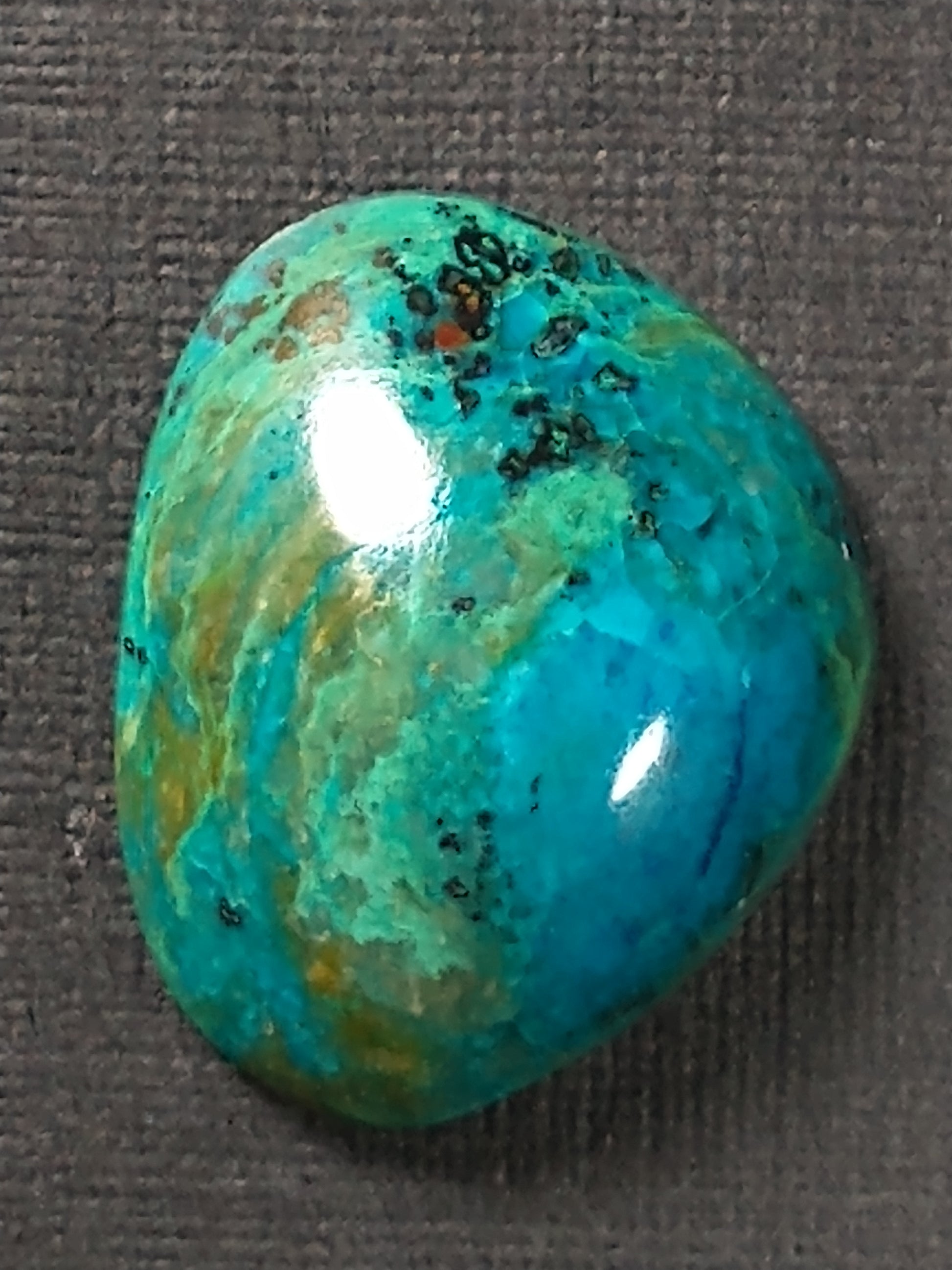 Shattuckite-Chrysocolla Cabochon Small