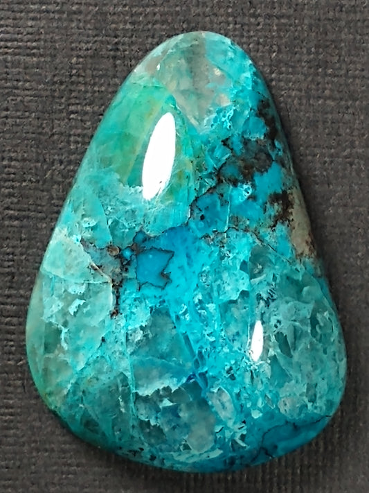 Shattuckite-Chrysocolla Cabochon Small