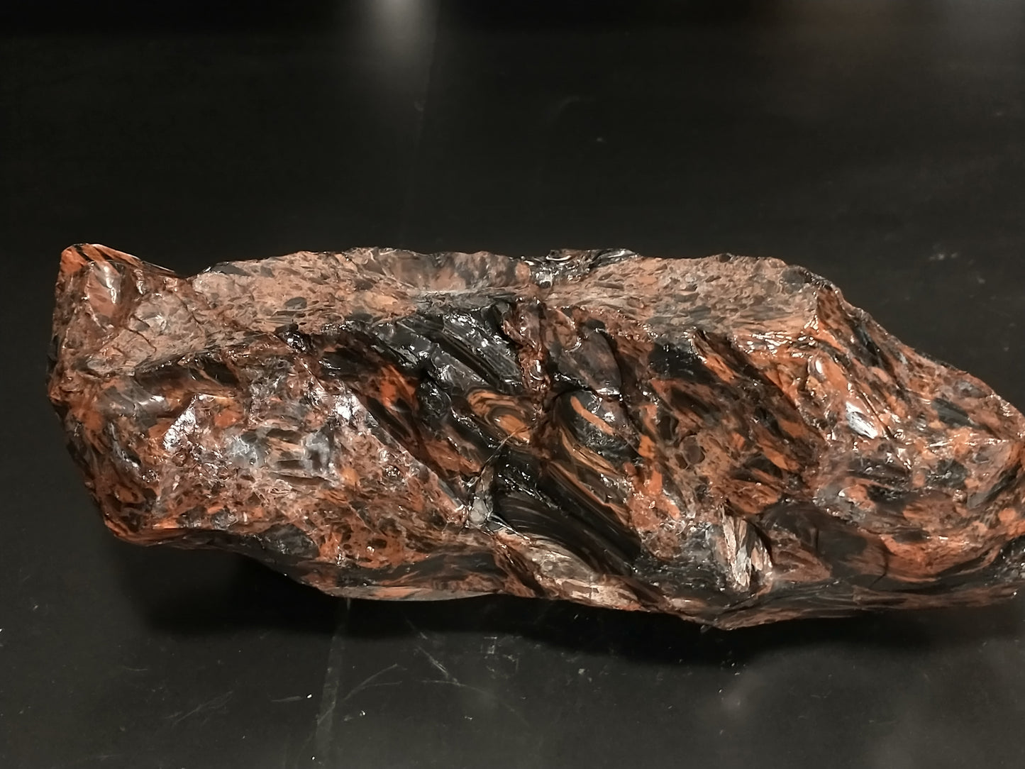 Obsidian Mahogany Rough Crystal, No Polish, 100% Natural, 3.0 lbs