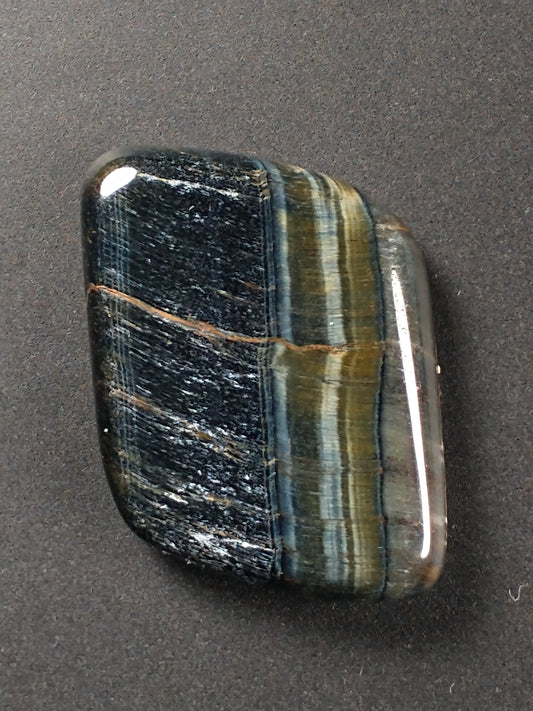 Tiger Eye Blue Cabochon Small