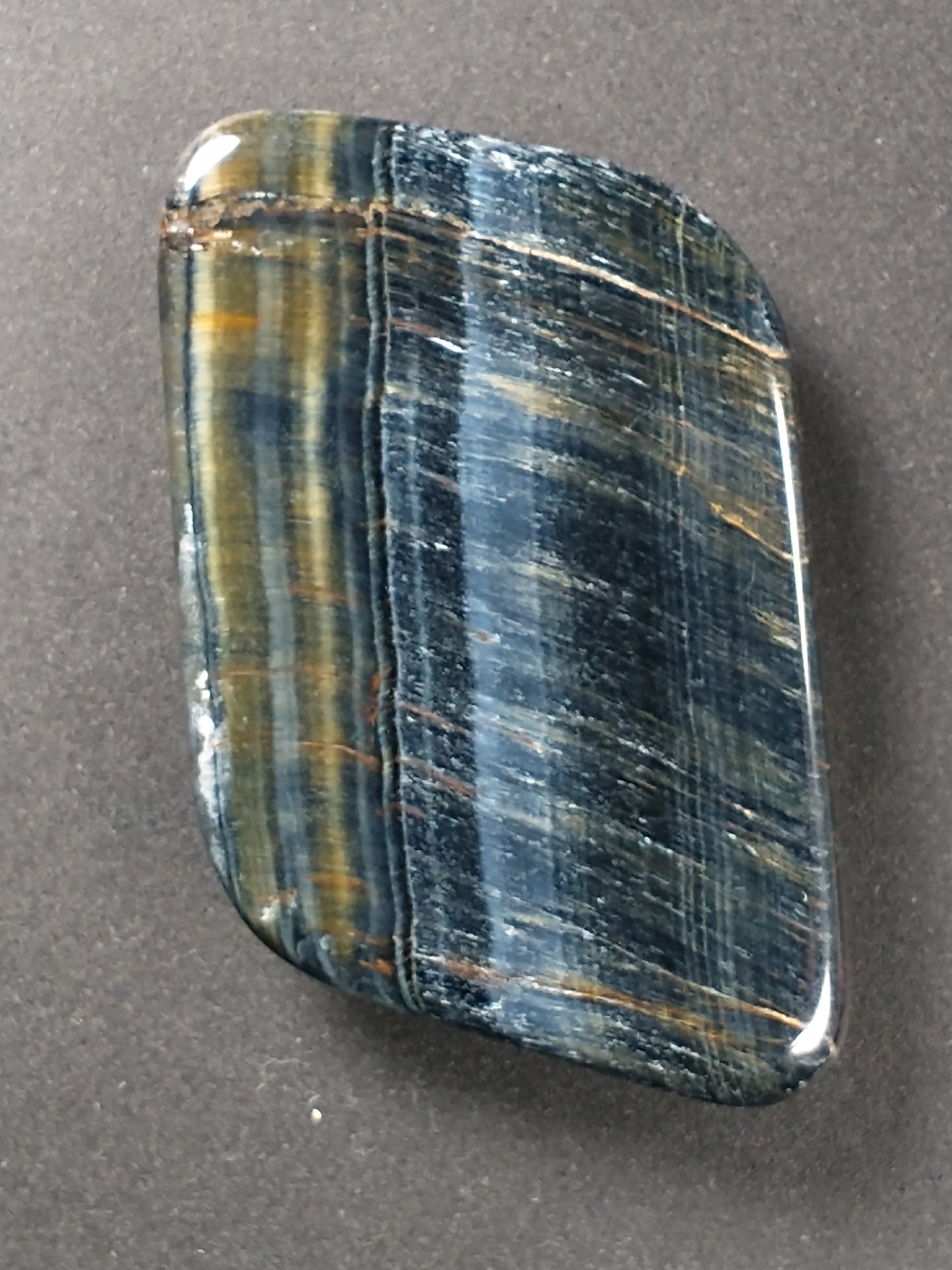 Tiger Eye Blue Cabochon Small