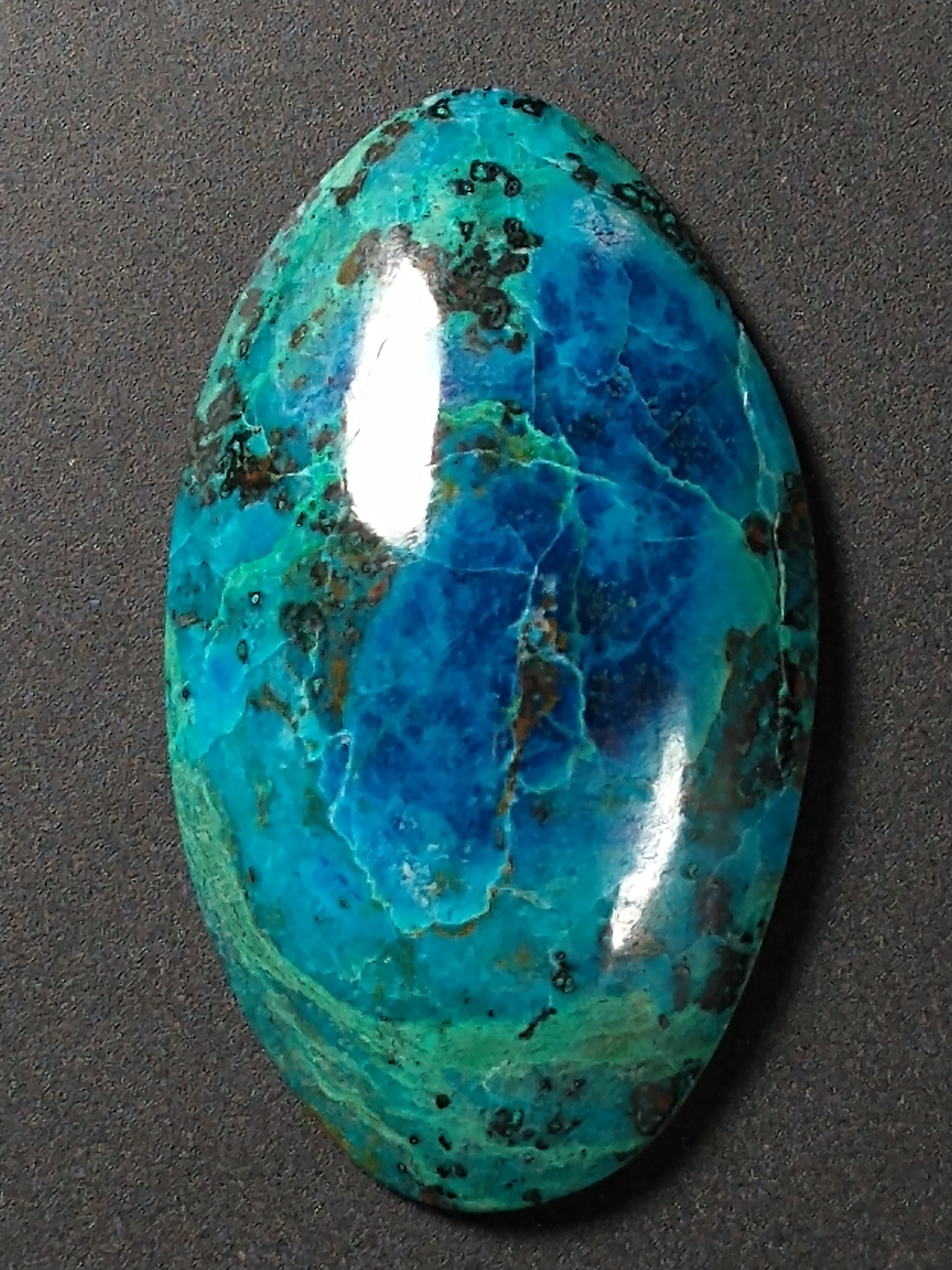 Shattuckite-Chrysocolla Cabochon Small