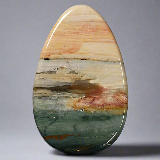 Larsonite Jasper Cabochon Large