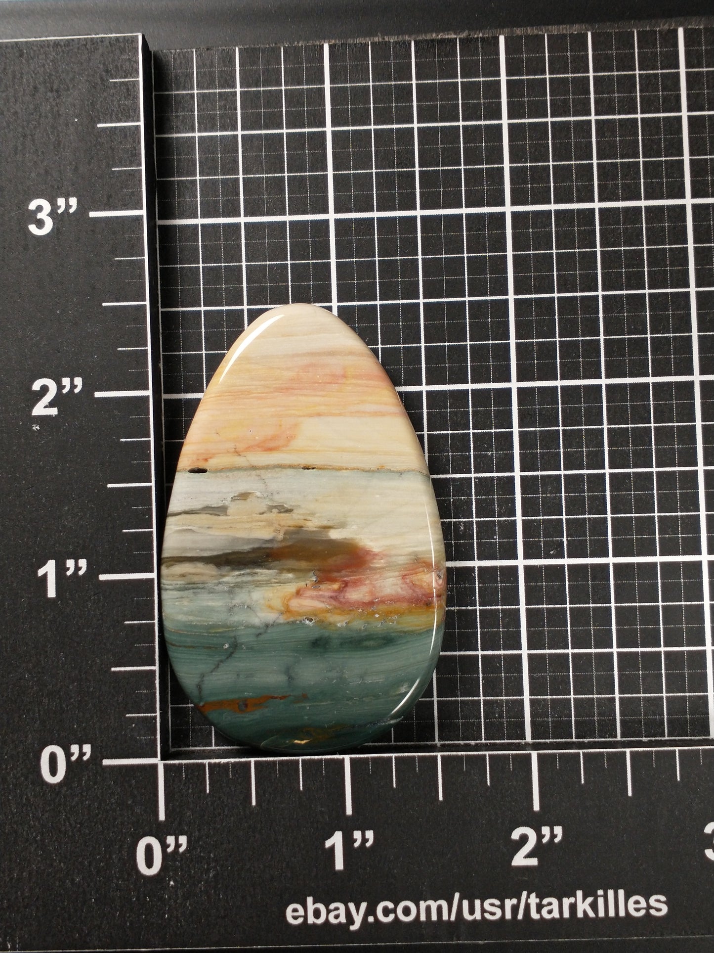 Larsonite Jasper Cabochon Large