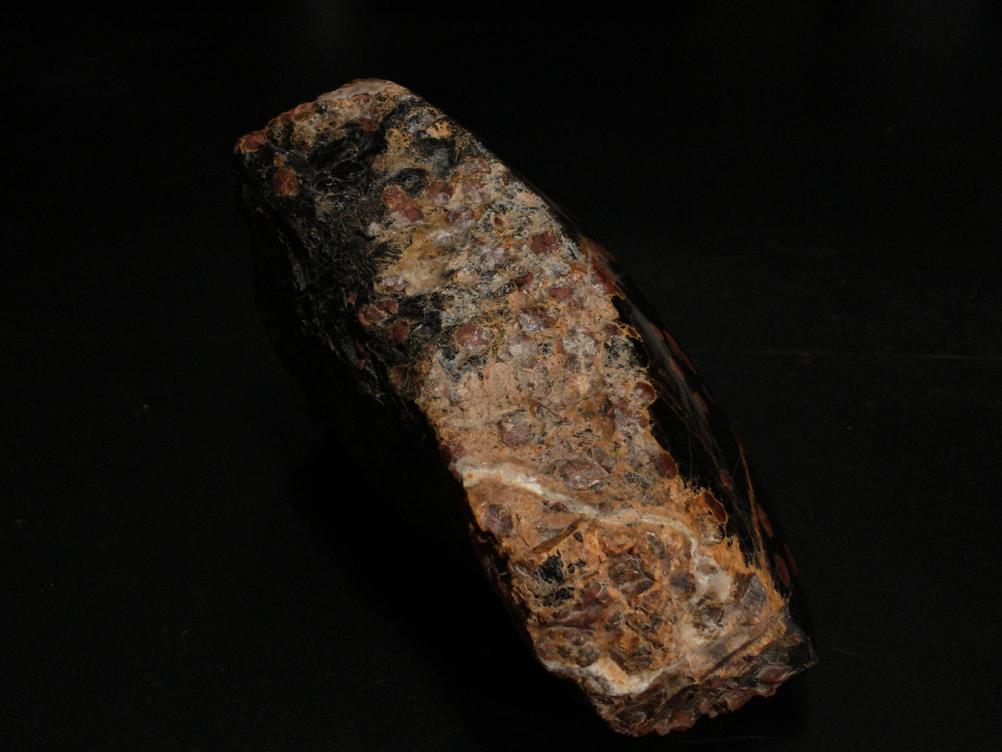 Obsidian Peanut Rough Crystal, Partial Polish, 3.8 lbs