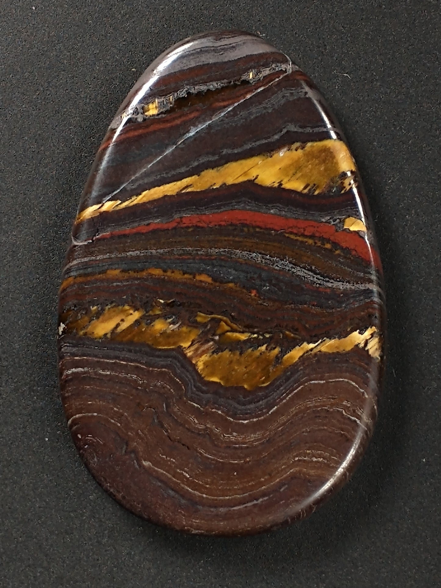 Tiger Iron Cabochon Medium