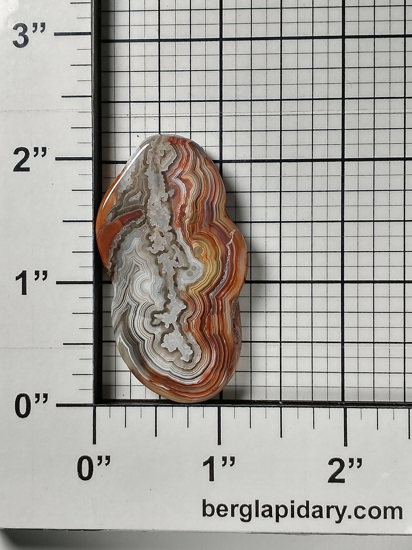 Crazy Lace Agate Cabochon Large