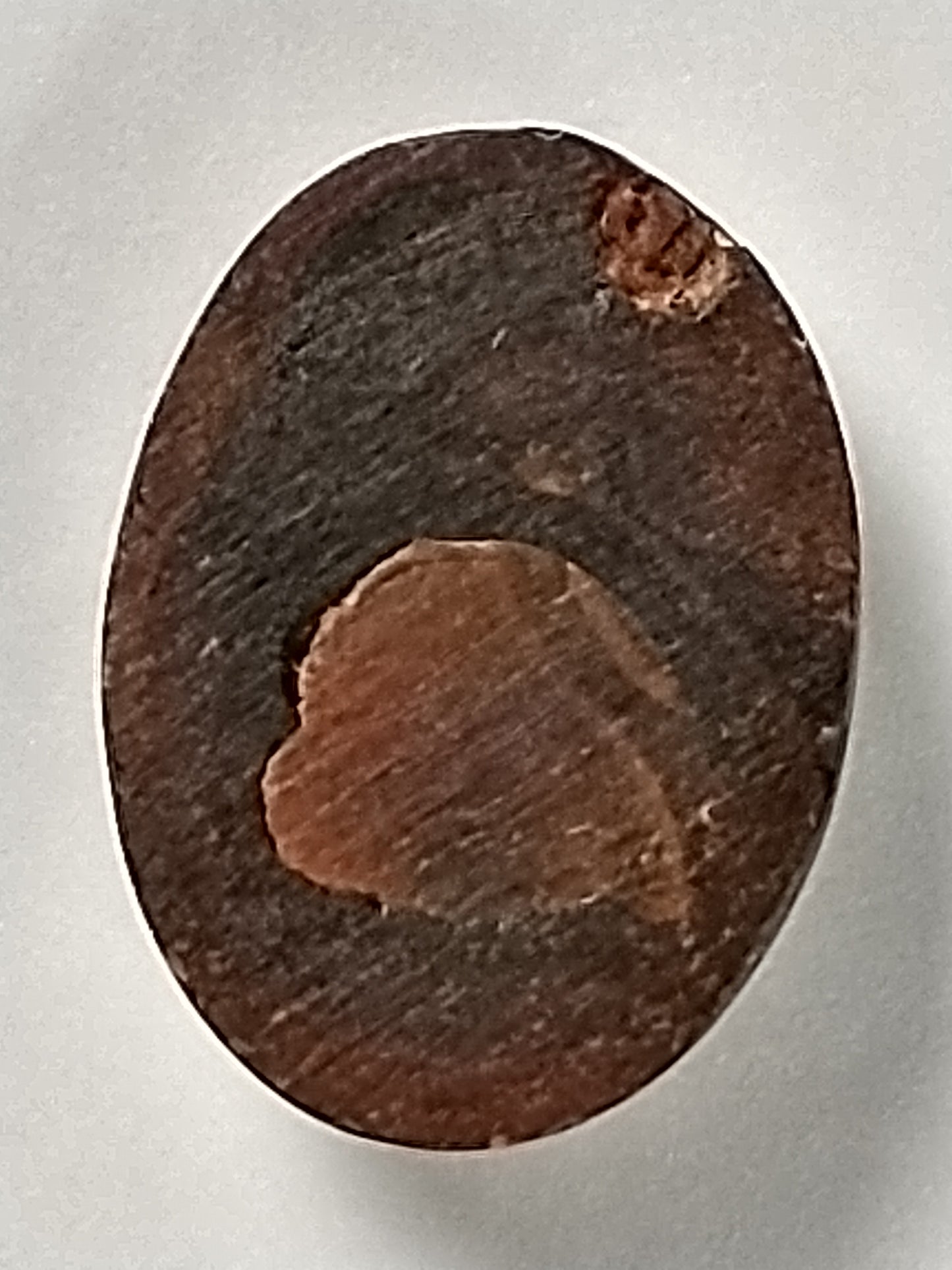 Fire Agate Cabochon, 3 Carat