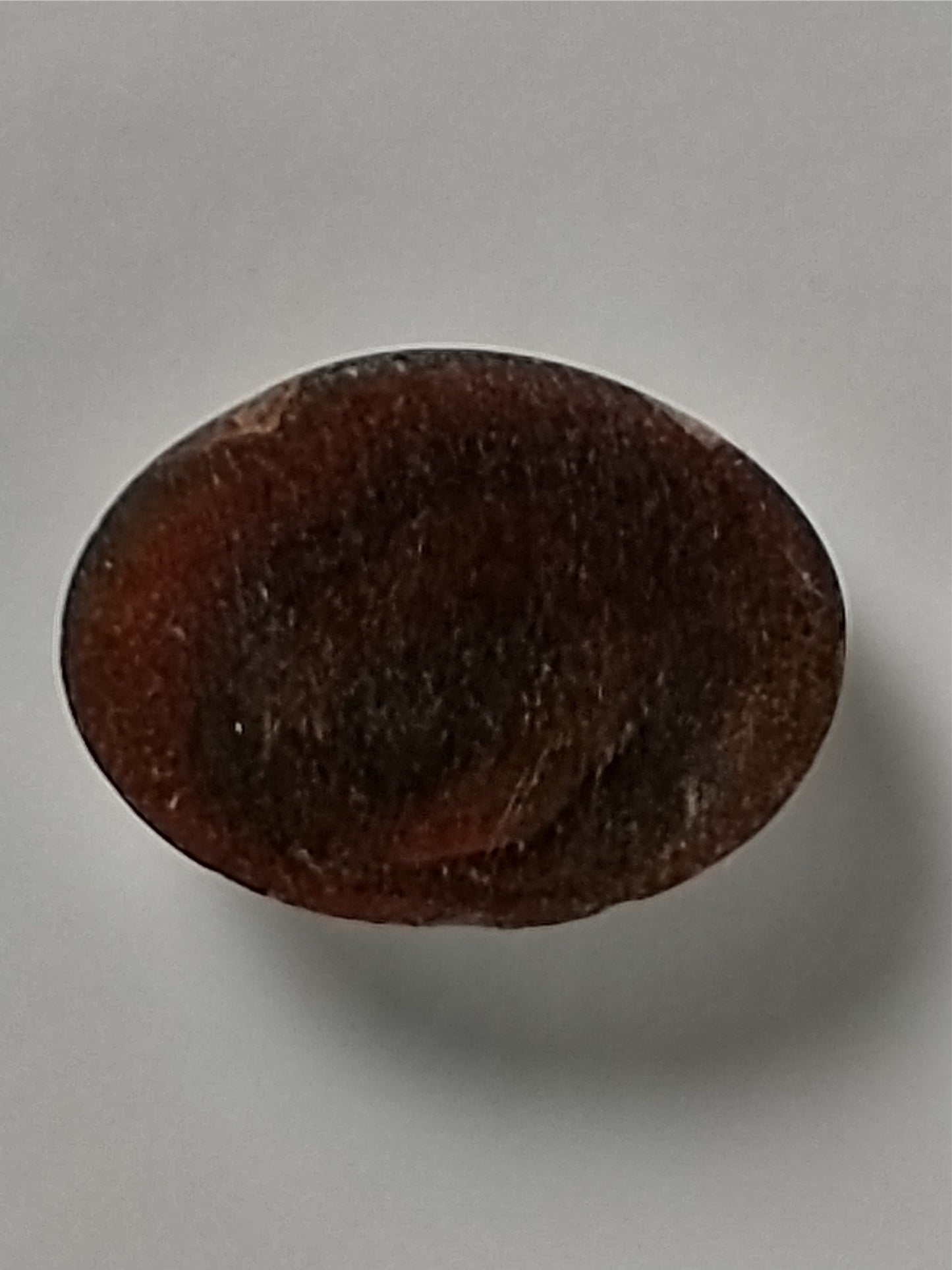 Fire Agate Cabochon, 4 Carat