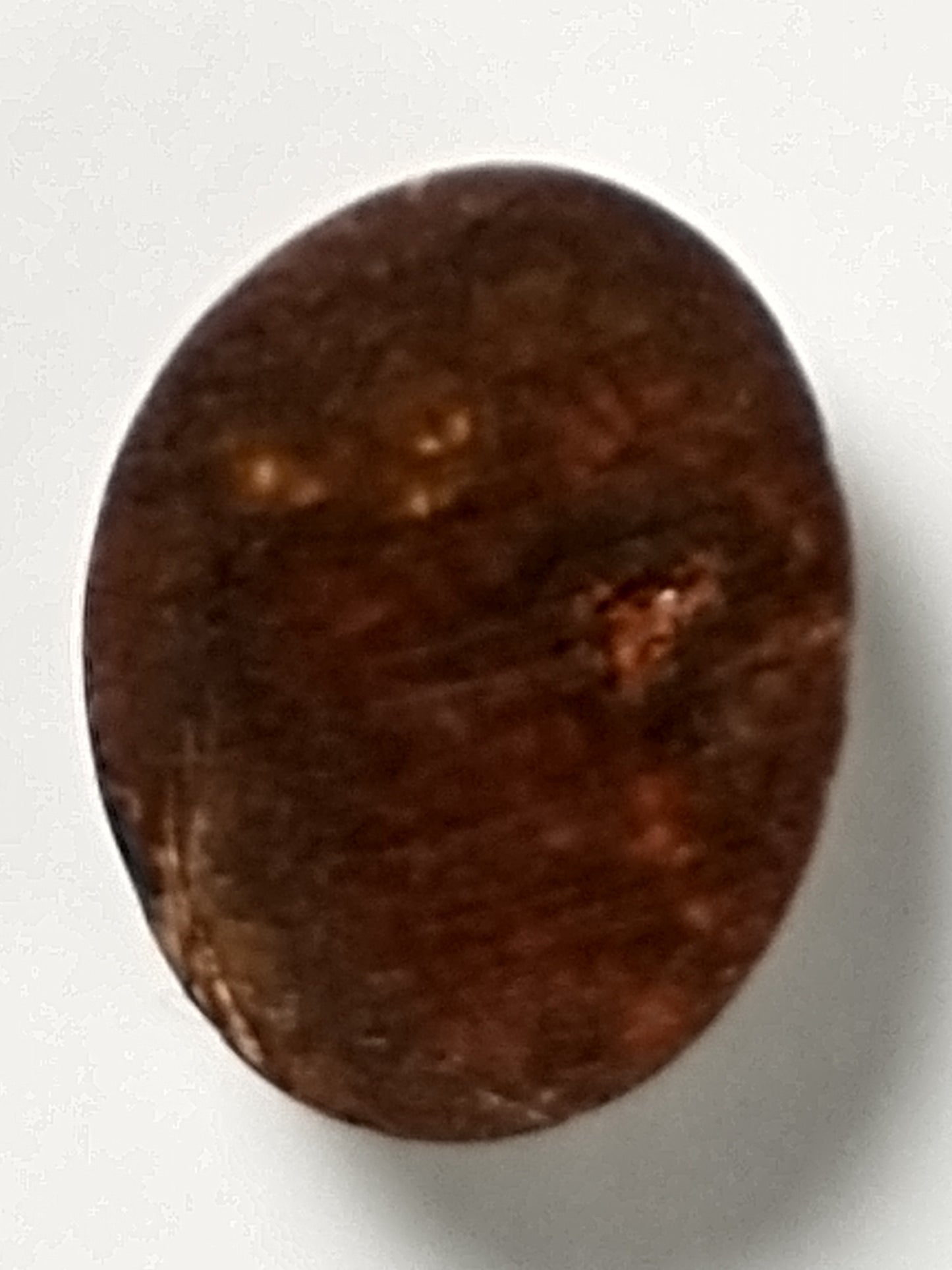 Fire Agate Cabochon, 2.5 Carat