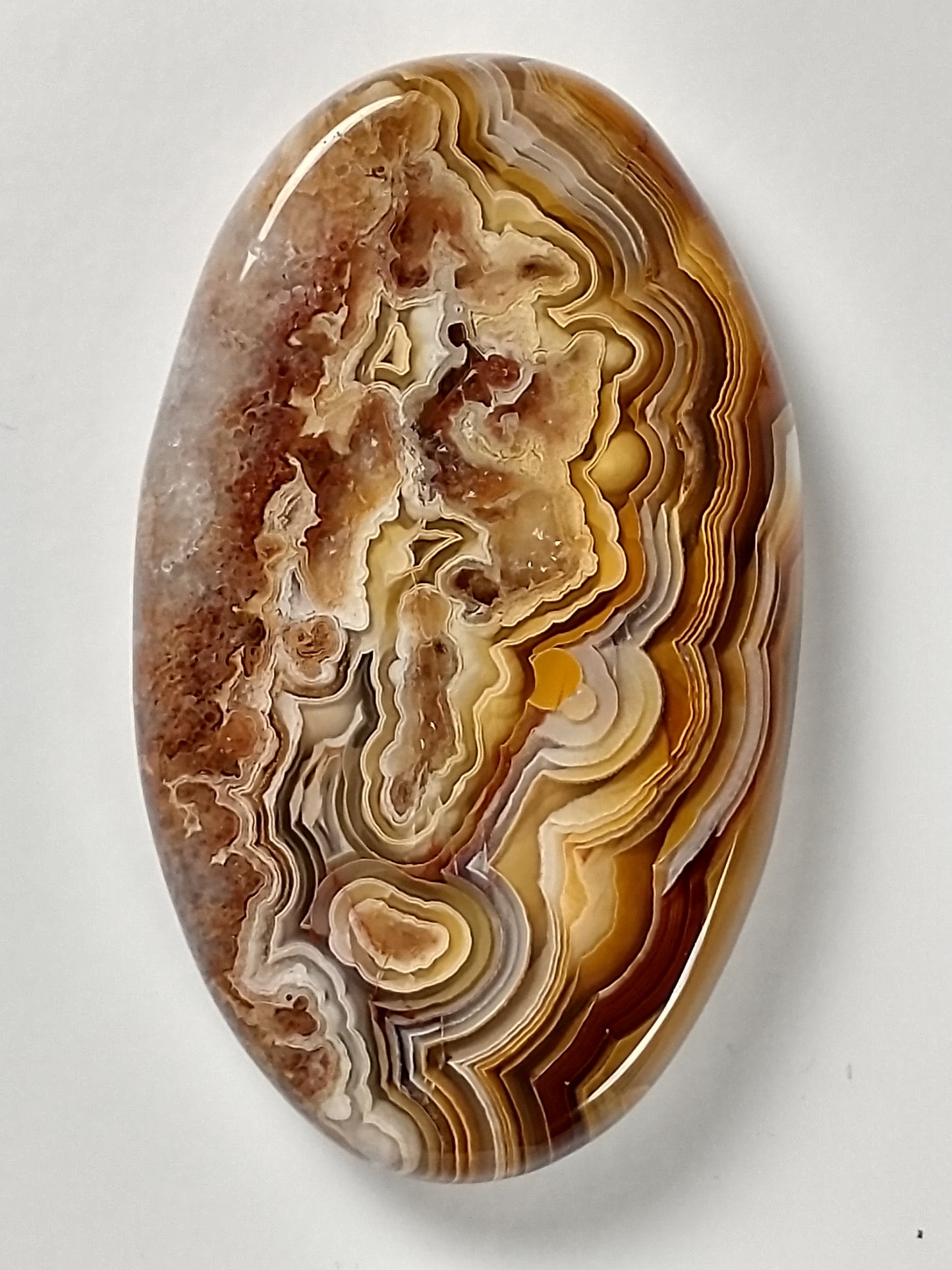 Laguna Lace Agate Cabochon Large