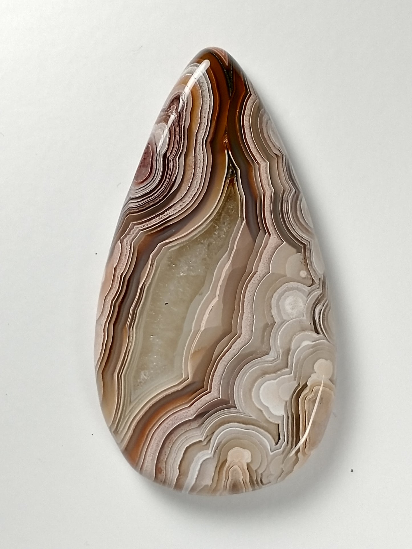 Laguna Lace Agate Cabochon Large