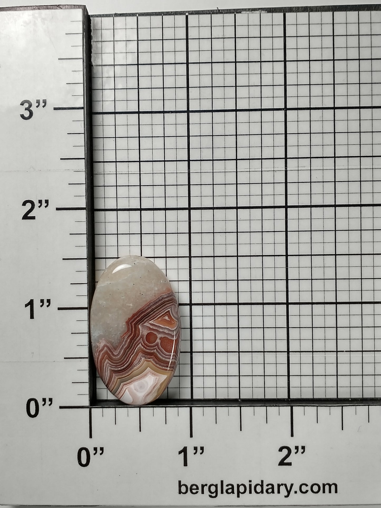 Laguna Lace Agate Cabochon Medium