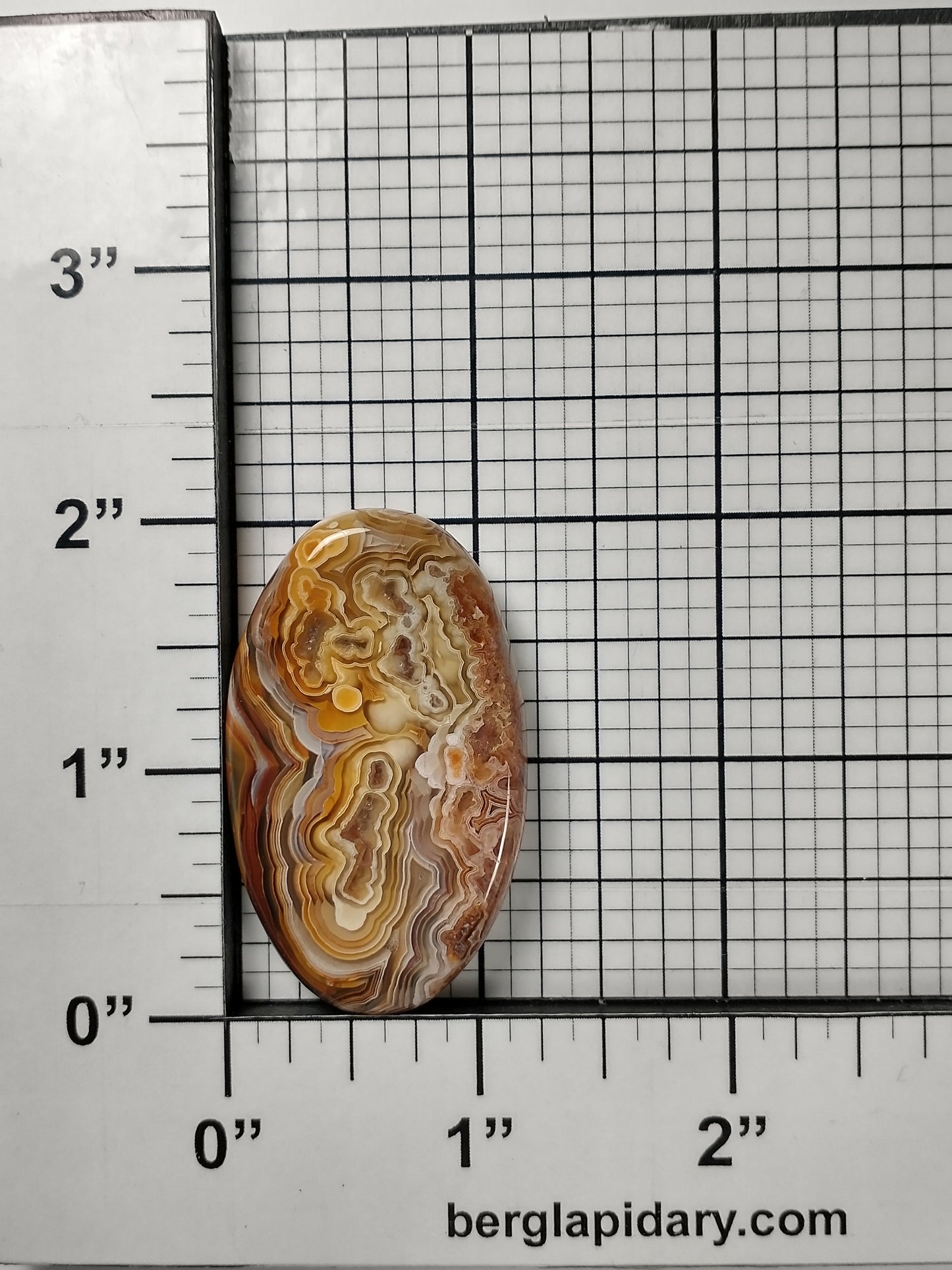 Laguna Lace Agate Cabochon Large