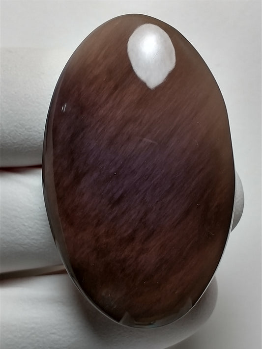 Obsidian Purple Sheen Crystal Cabochon Medium